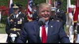 President Trump Participates in a Full Honors Welcome Ceremony for the Secretary of Defense