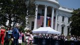 White House condemns transgender activists showing off post-op bare chests at Pride event