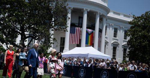 Topless transgender activist apologizes for behavior at White House pride event