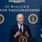 Biden marks 50 million coronavirus vaccine shots since taking office