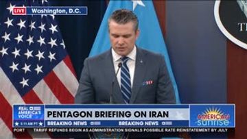 SEC OF WAR UNLOADS ON PRESS