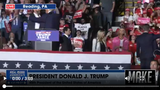 TRUMP'S FAMILY JOINS HIM ON STAGE