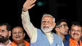 India's Modi sworn in for rare third term