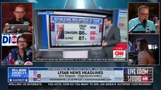 TRUMP’S APPROVAL RATINGS RISE