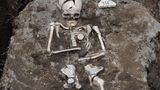 Archeologists in Poland discover ‘vampire’ skeleton buried with knife across throat