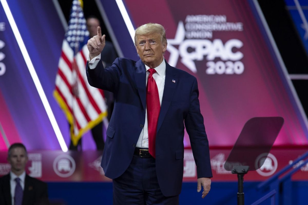 Getting Rid of ‘Bad’ People Made Him Successful, Trump Tells Conservatives