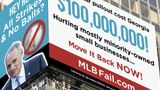 'All Strikes & No Balls' billboard in NYC slams MLB's decision on all-star game