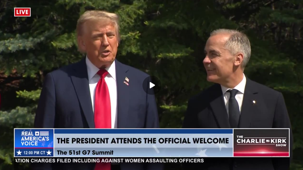 THE OFFICIAL WELCOME OF THE G7 SUMMIT