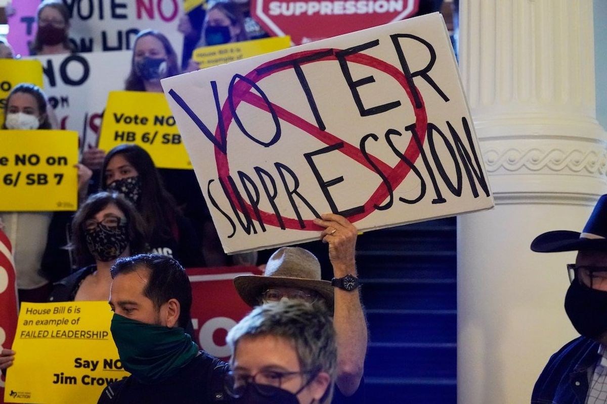 Texas Legislature Advances Voting Restrictions
