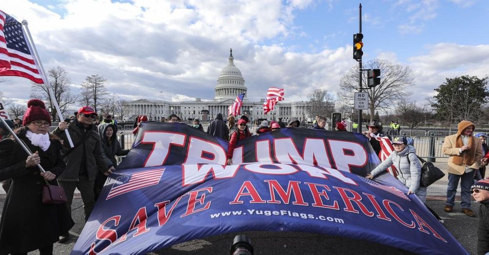 Former Proud Boy leader Tarrio, other J6ers march to Capital on 5th anniversary of riot