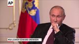 Putin talks US-Russia relations, Edward Snowden