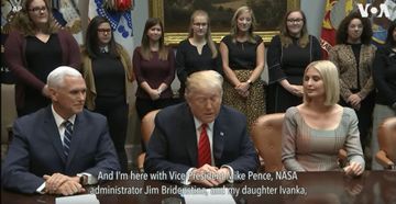 President Donald Trump Calls Astronauts During First All-Female Spacewalk