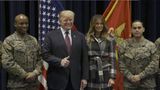 President Donald Trump and First Lady Melania Trump Visit the Marine Barracks