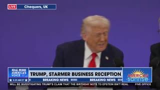 TRUMP: IT'S A REAL HONOR TO BE WITH YOU