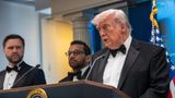 Trump prepared to deliver remarks at White House Correspondents' dinner, months after shooting