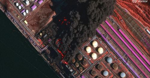 Ukraine long-range drones batter Russian oil refinery near St. Petersburg