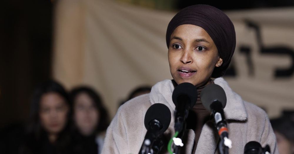 Ilhan Omar's daughter arrested at Columbia pro-Gaza protest, photos show