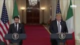 President Trump Hosts a Joint Press Conference with the Prime Minister of the Italian Republic