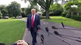 President Trump Delivers Remarks Upon Departure