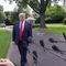 President Trump Delivers Remarks Upon Departure
