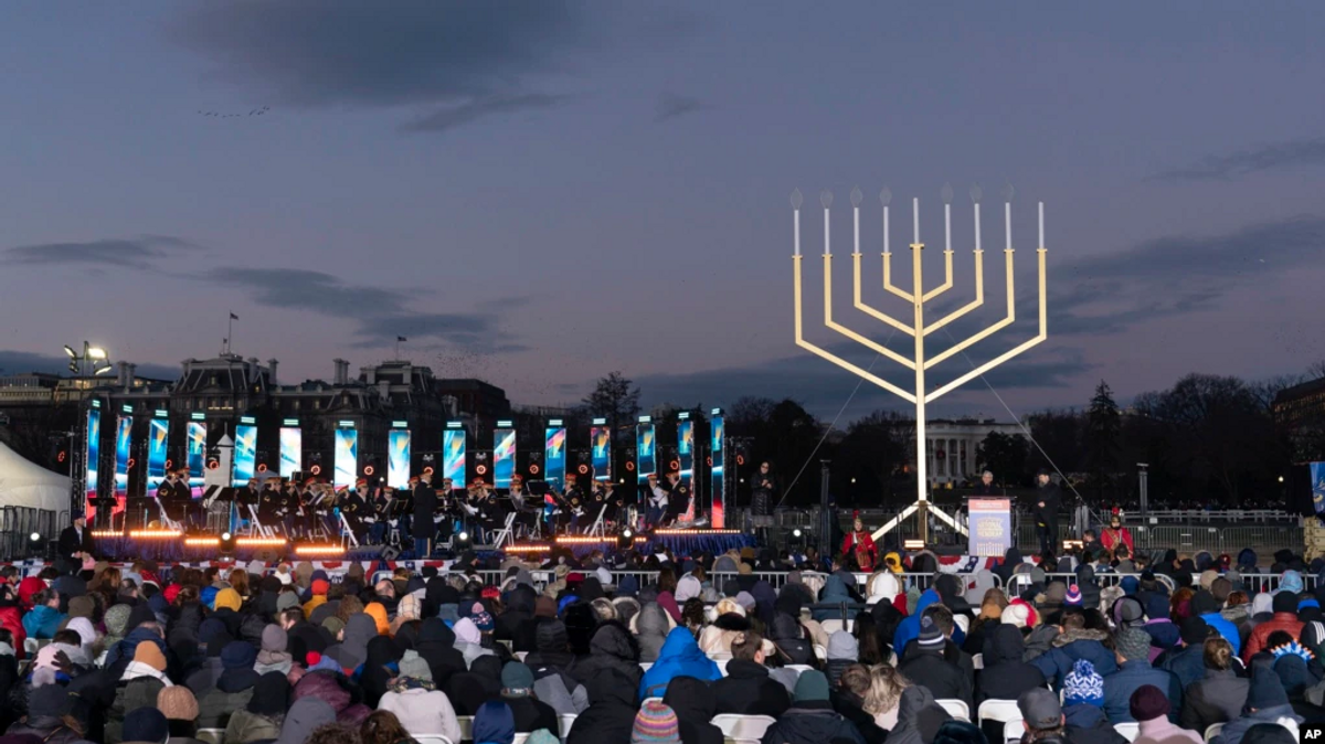 Sunday Marked the Beginning of Hanukkah Celebrations 