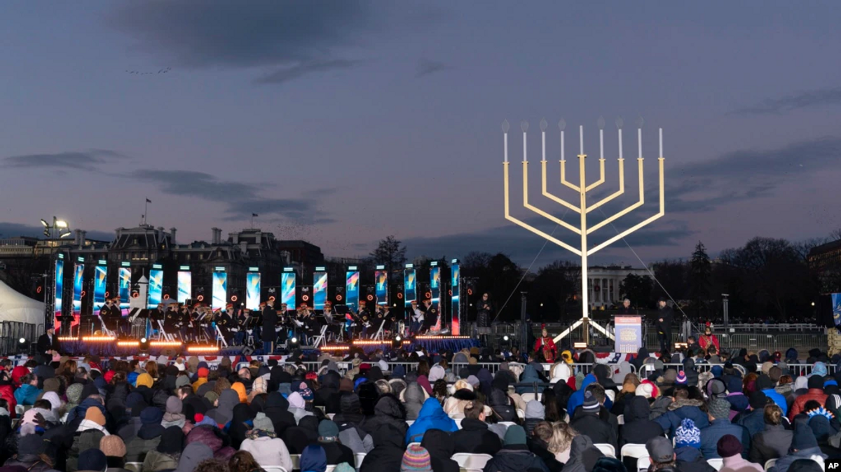 Sunday Marked the Beginning of Hanukkah Celebrations