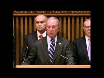 Mayor announces largest gun bust in NYC history
