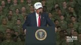 POTUS ADDRESSES TROOPS ON USS GEORGE WASHINGTON