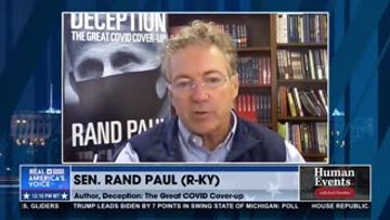 Sen. Rand Paul says Fauci LIED about COVID19 origins!