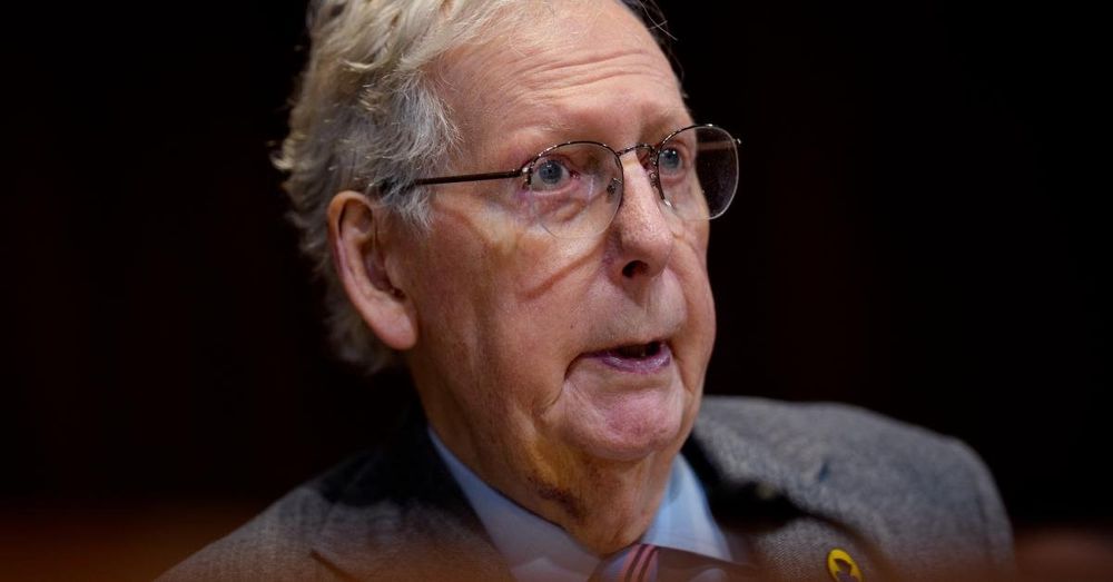 Mitch McConnell's office says senator hospitalized after experiencing 'flu-like symptoms'
