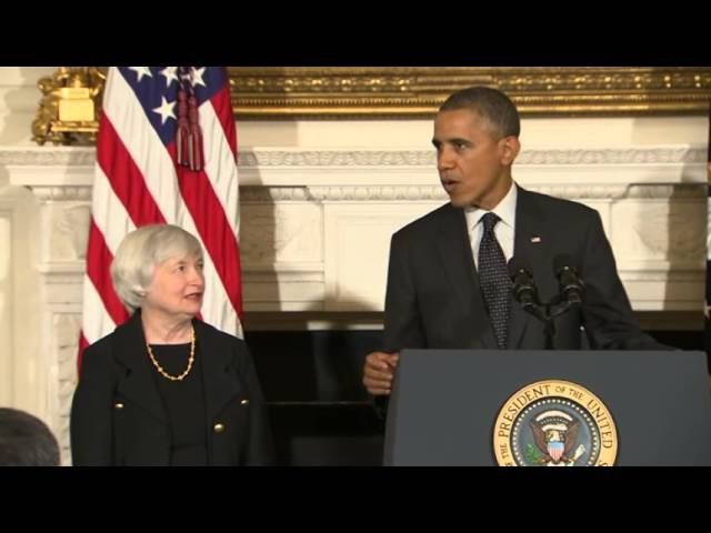 Obama says Janet Yellen is his choice to take over Fed