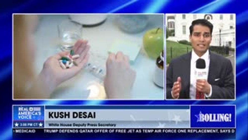TRUMP IS NOT OWNED BY THE PHARMACEUTICAL COMPANIES