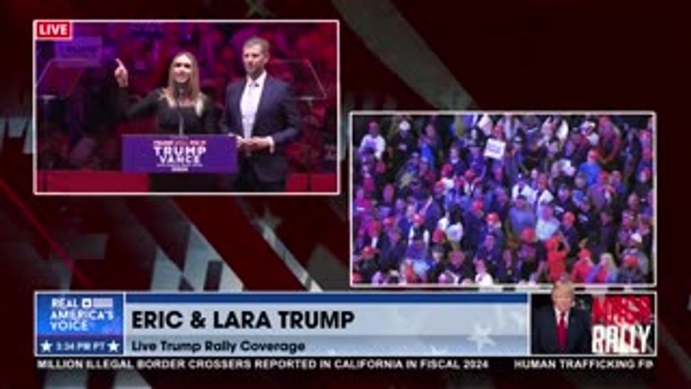 LARA TRUMP KEEP FIGHTING