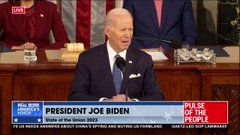 Biden tries to rally Congress to get along and work together. 