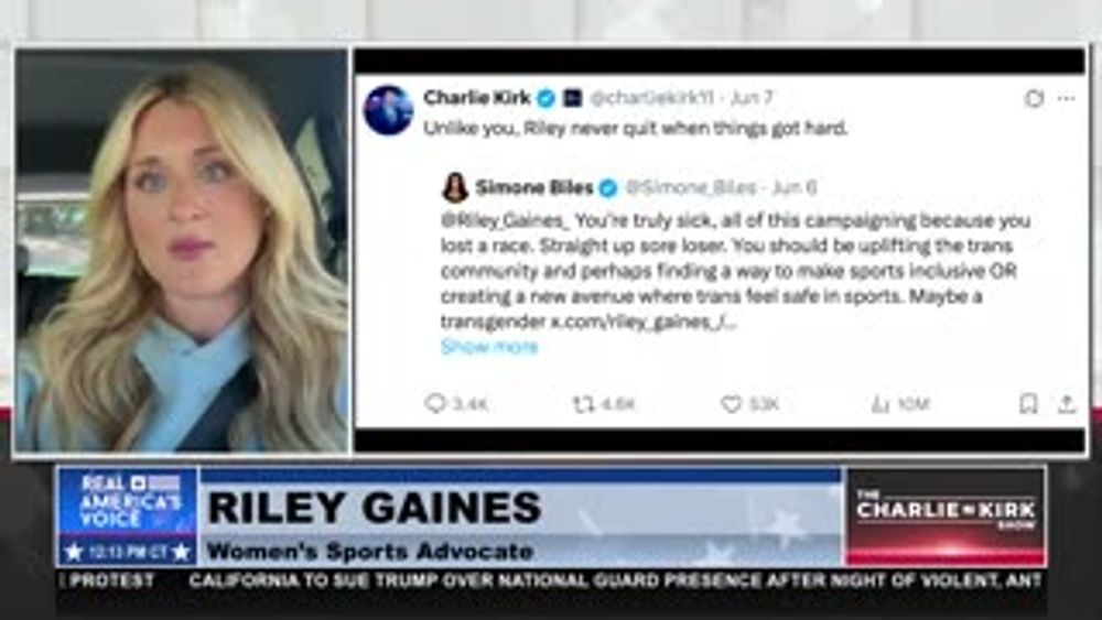 RILEY GAINES VS. SIMONE BILES