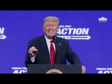 President Trump Delivers an Address to Young Americans