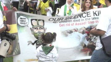 Rally cry: ‘Chemical weapons aren’t OK’
