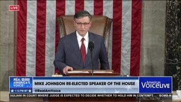 Speaker Mike Johnson's Full Speech After Winning Re-Election