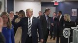 President Trump and First Lady Melania Trump Attend the 2018 Hurricane Briefing at FEMA HQ