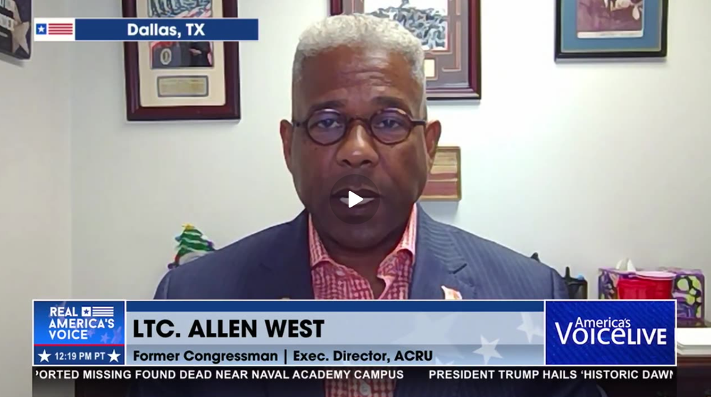 WEST: “AMERICA IS BACK ON THE WORLD STAGE.”