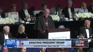 CARDINAL DOLAN DELIVERS THE INVOCATION AT THE AL SMITH FOUNDATION DINNER