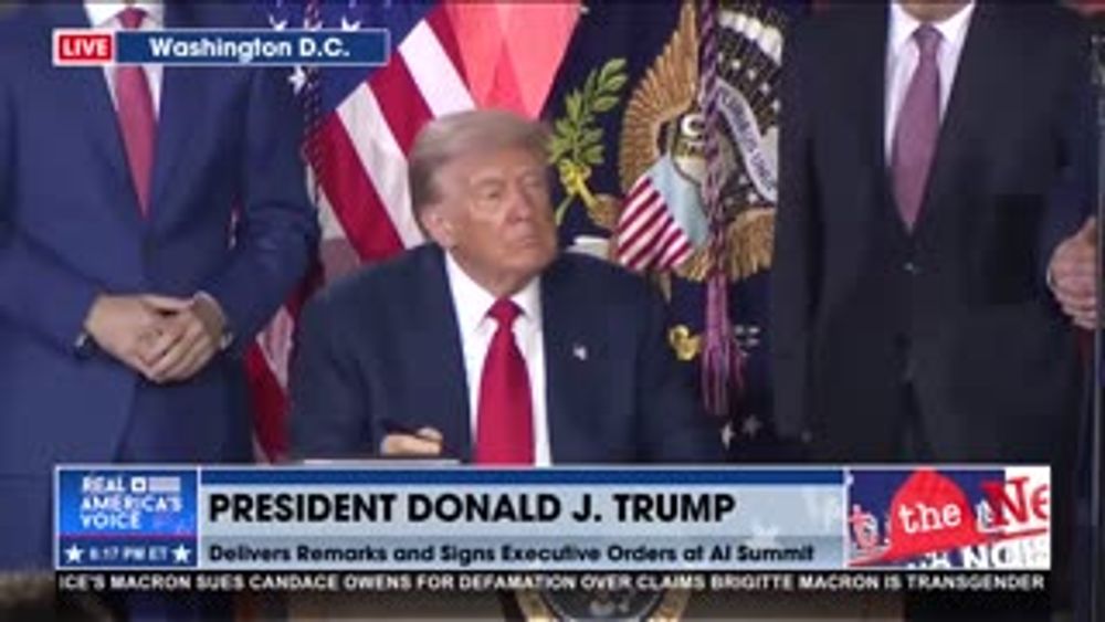 TRUMP SIGNS THREE AI EOS