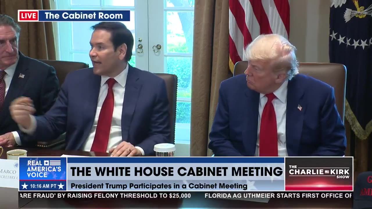 SEC. RUBIO IS UNAPOLOGETIC