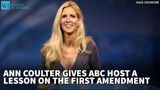 Ann Coulter Gives ABC Host A Lesson On The First Amendment