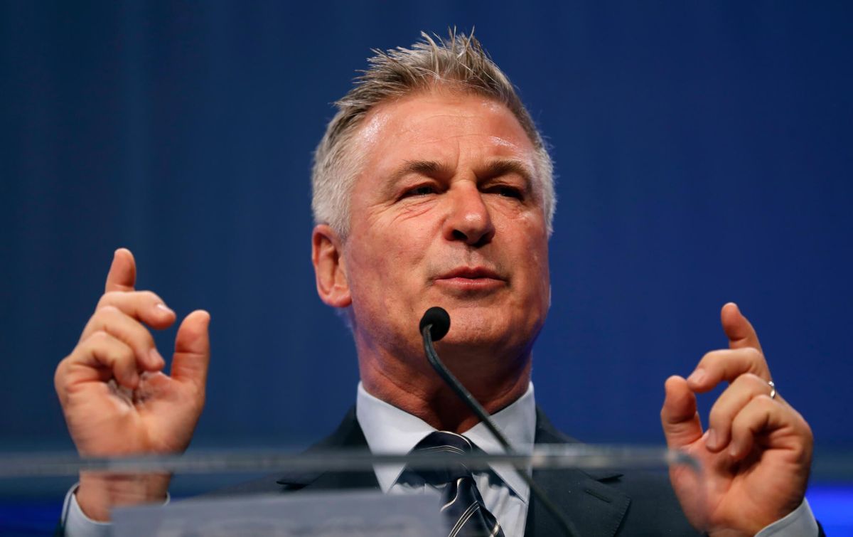 Actor Alec Baldwin Campaigns for Virginia Democrats