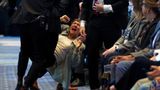 Anti-war protesters disrupt Hegseth's speech during Army event in DC