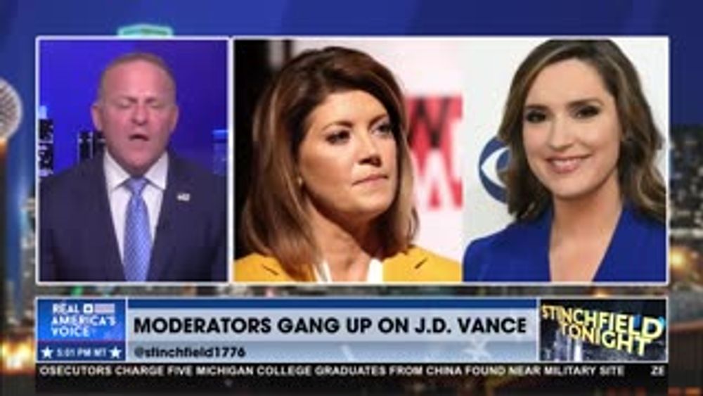 STINCHFIELD BELIEVES THE MODERATORS GANGED UP ON VANCE