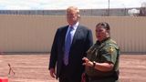 President Trump Visits the New Border Wall