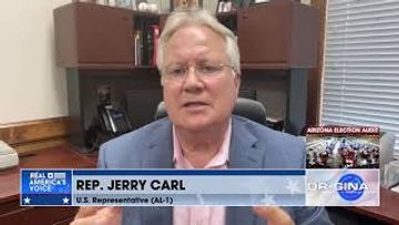 Congressman Jerry Carl tells Dr. Gina Loudon the drug issue at the border is "killing America."