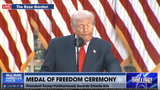 TRUMP RACED BACK FROM THE MIDDLE EAST TO HONOR CHARLIE